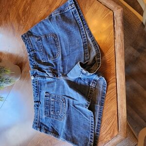 Blue Denim Shorts